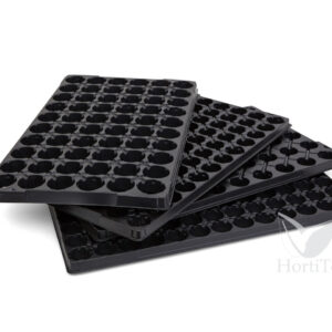 Bandeja plastico vacia (33 mm) 84 alv (1 u) jiffy