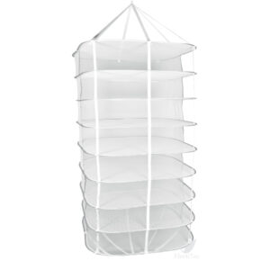 Secador malla cuadrado 80 cm (8 niveles)