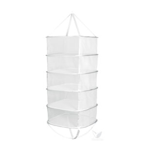 Secador malla cuadrado pequeño 45 cm (5 niveles)