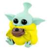 ALIEN-1.jpg Alien Amarillo Bong Silicona con Piezas Desmontables 13cm