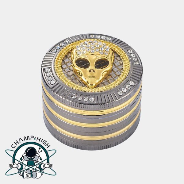 Grinder bling bling de 4 partes Diseño: extraterrestre ø50mm