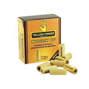 Filtro wooden tip small (1 u) yellow finger