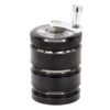 Grinder Amsterdam 4 partes con tapa transparente y manivela