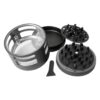 Grinder Magnético Oso de 4 Partes - 63mm - Negro