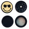 grinder partes smiley negro dorado