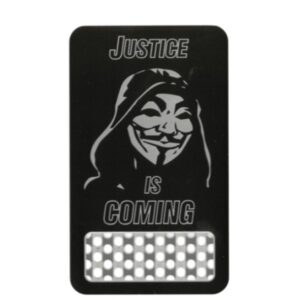 Grinder Tarjeta Justice is Coming