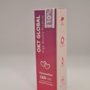 OKT GLOBAL Femenine Oil 10% CBD in 10ml Special Formula