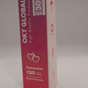 OKT GLOBAL Femenine Oil 30% CBD in 10ml Special Formula