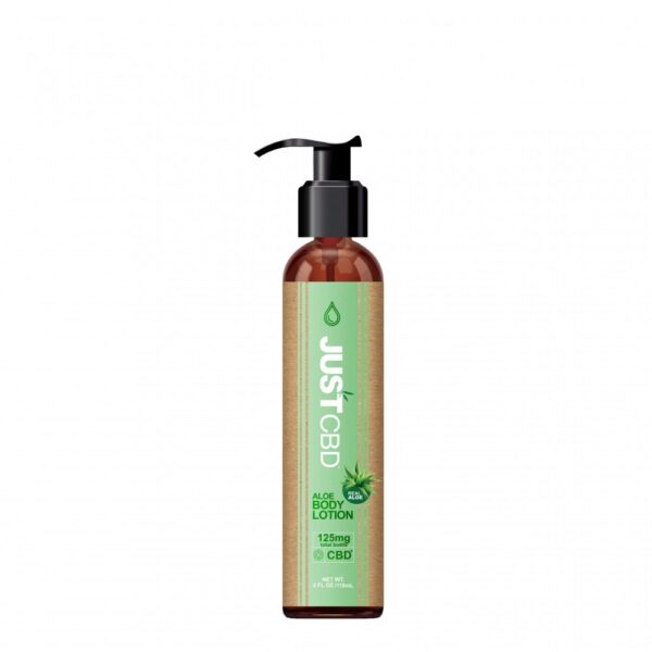 just cbd aloe body lotion