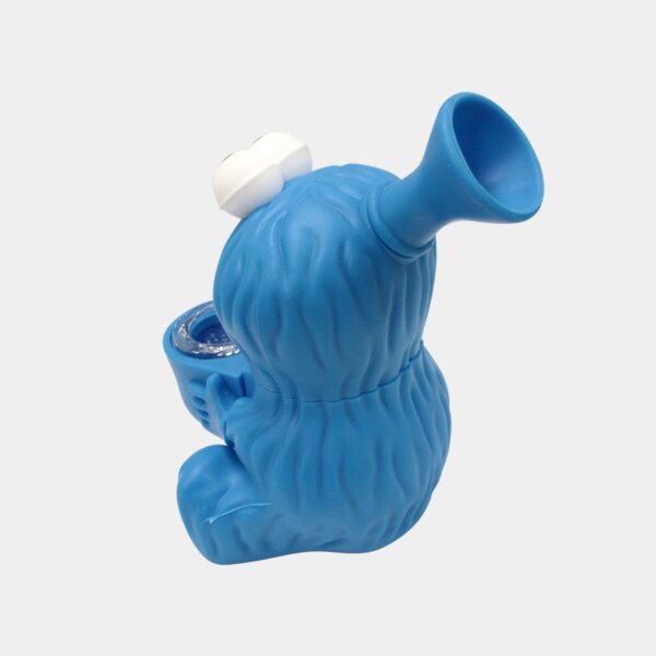 BONG SILICONA MONTER BLUE 11.5CM