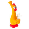 POLLO-1.jpg Bong Silicona Pollo Naranja 18cm