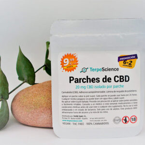 Parches veganos de CBD TerpeScience