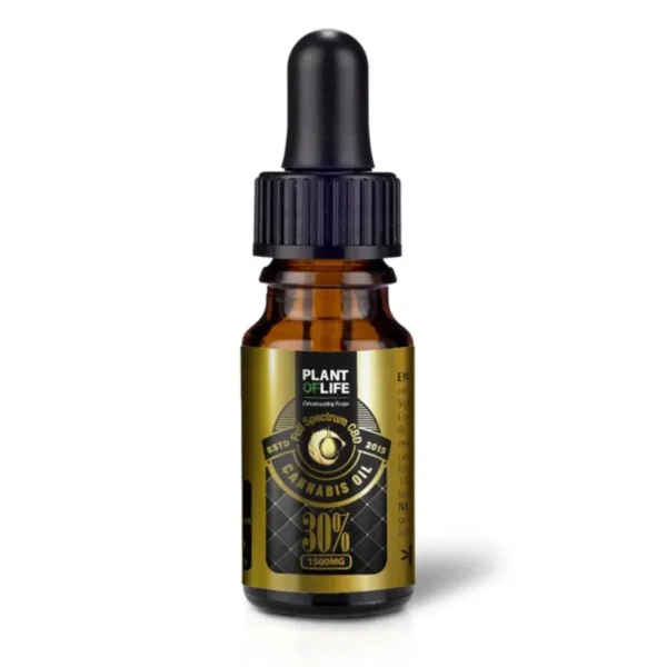 aceite cbd % plant of
