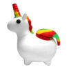 unicornio blanco pipa silicona