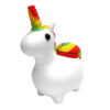 unicornio blanco pipa silicona