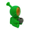 astro1.jpg Bong de Silicona Astronauta Verde 15cm
