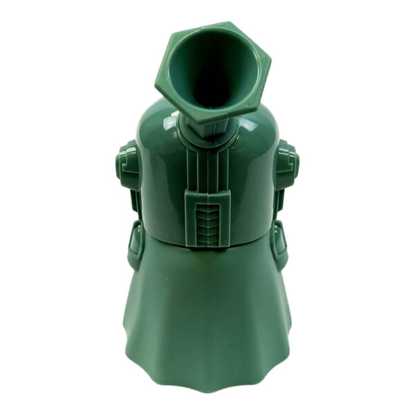 bong-starword2.jpg Bong de Silicona Space Hero Gris con Piezas Desmontables 15cm