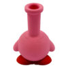 bonita2.jpg Bong de Silicona Bonita Criatura Rosa con Piezas Desmontables 14cm
