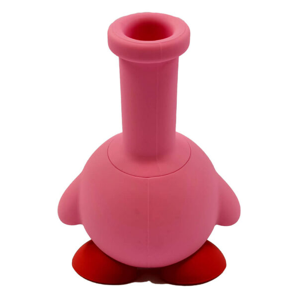 bonita2.jpg Bong de Silicona Bonita Criatura Rosa con Piezas Desmontables 14cm