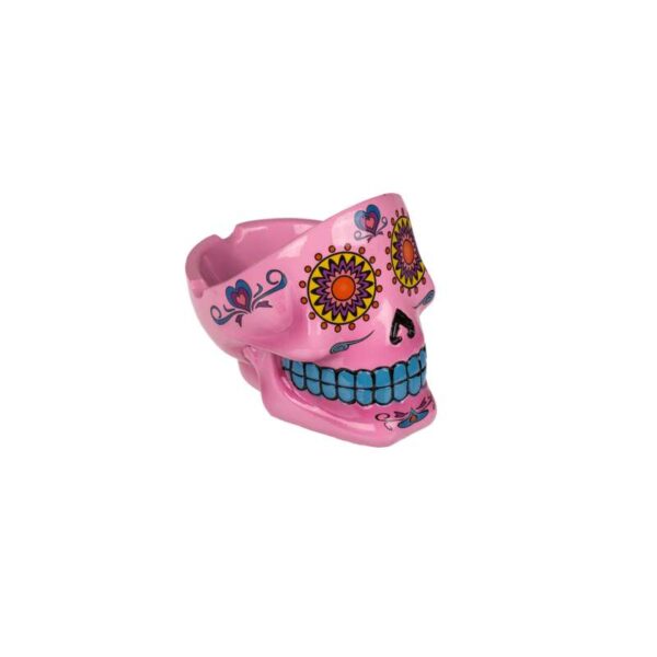 cenicero-de-resina-calavera-mexicana-rosa.jpg CENICERO DE CALAVERA MEXICANA VARIOS COLORES
