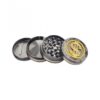 Grinder Bling Bling de 4 Partes - Dólar - 50mm