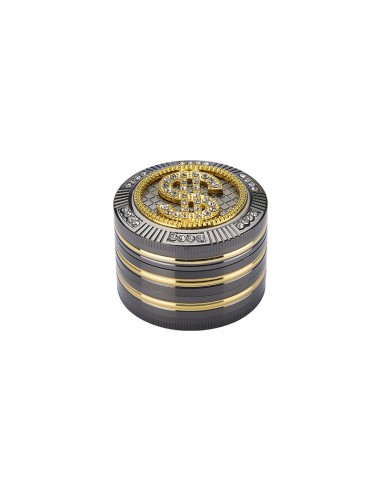 Grinder Bling Bling de 4 Partes - Dólar - 50mm