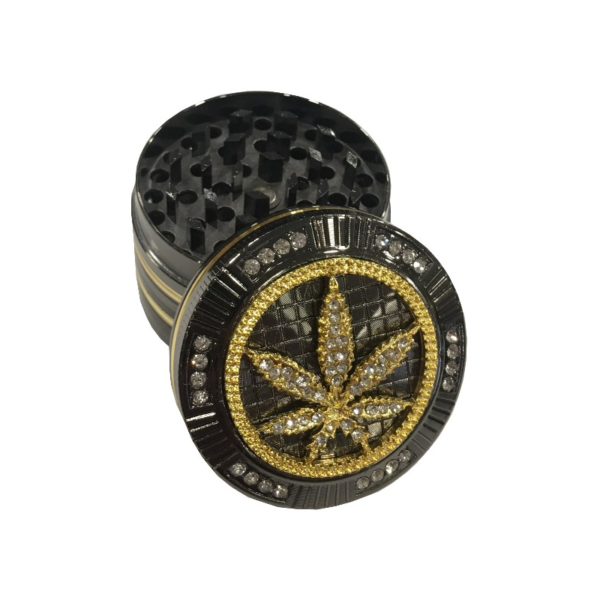 grinder bling bling color negro