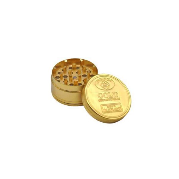 Grinder de 3 partes GOLD The World Over 50mm