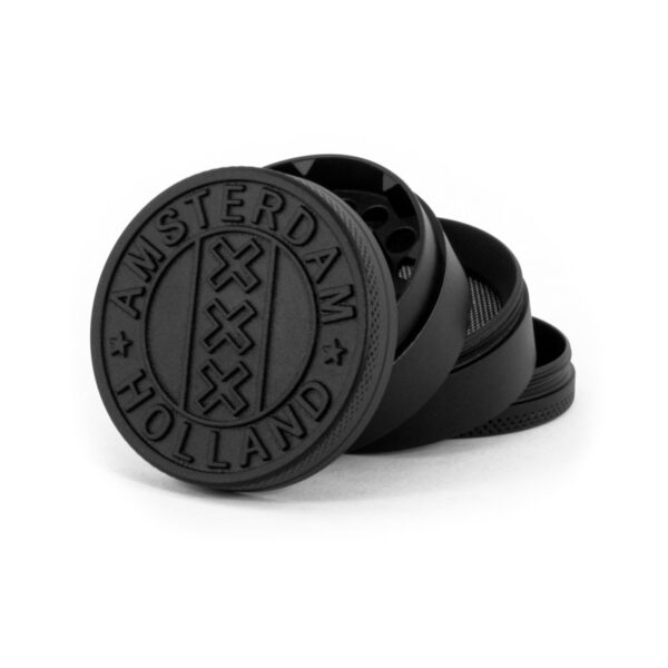 grinder negro mate relieve 3d