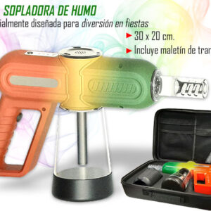 VAPORIZADOR FIESTA TRICOLOR CON MALETIN DE TRANSPORTE
