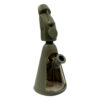 Bong de Silicona Moai Cabeza de la Isla de Pascua con Piezas Desmontables 20cm